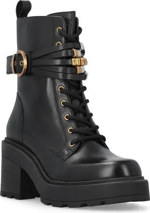 Pinko Womens Boots Sivaletto Altea 01 Black Leather