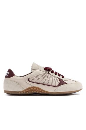 P448 Lisbon Bore Sneaker in Cream Maroon at Nordstrom, Size 36