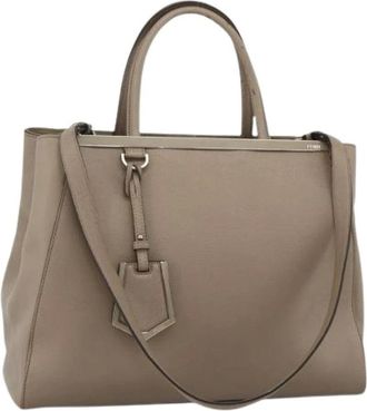 Fendi Pre-owned Handbags, female, Beige, Size: ONE SIZE Pre-owned Vintage Hand Bag