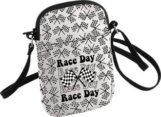 Generic Racing Race Gifts Racing Fan Gifts Racing Lover Gift Race Day Crossboby Bag Car Racer Gift (Race Day B UK)