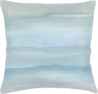 Anaya with Love Linen Pillow with Down Alternative Insert in Cool Sunset at Nordstrom, Size 20X20