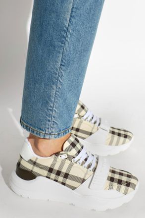 Burberry Sports Shoes, Womens, Cream