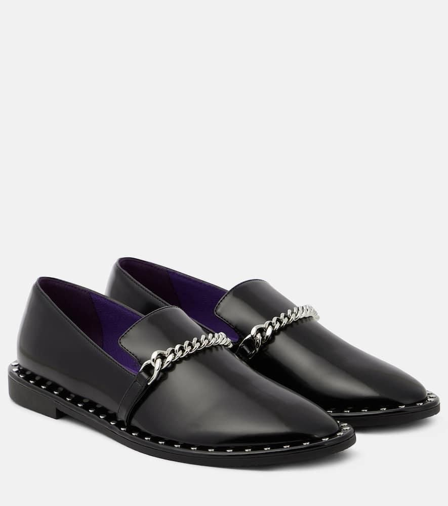 サンダル・ミュール Stella McCartney Stella McCartney Flat shoes Stella McCartney Ryder Semi Shine Alt Mat Flats | Shopbop