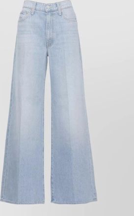 Mother high waist wide leg cotton jeans trousers