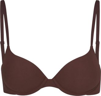 SKIMS Stretch-jersey Push-up bra - Brown - 38DDD