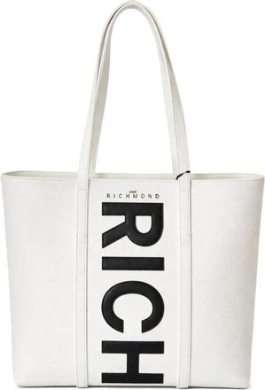 John Richmond Tassen, Dames, Wit, ONE Size, Polyester, Rwp 26276Bo Tote Bag