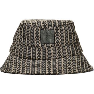 Marc Jacobs Monogram Bucket Hat in Beige Multi at Nordstrom