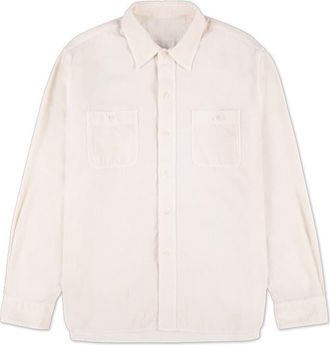 Fortela Work Corduroy Shirt in Off White at Nordstrom, Size Xx-Large