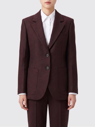 Victoria Beckham Blazer monopetto in pura lana con collo a rever