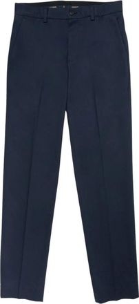 Brooks Brothers Milano Slim-Fit Stretch Advantage Chino - Heren - Nette broeken - Blauw - W34 - Katoen - Broeken
