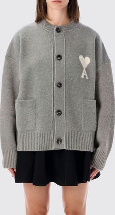 Ami Maglia Donna colore Grigio