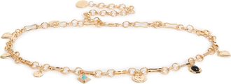 Vince Camuto Mixed Charm Chain Belt in Gold at Nordstrom Rack, Size Large/x-Large