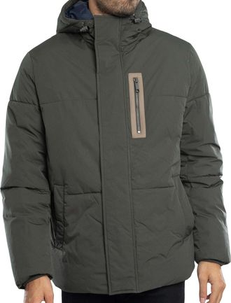 Ted Baker Kinmont Mens Mid Green Puffer Jacket - Size X-Large