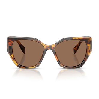 Prada Sunglasses Pr19 Zs 14 L06 B Honey Tortoise/Dark Brown Women