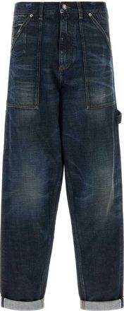 Dolce & Gabbana Dark Blue Denim Jeans