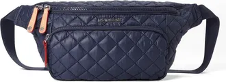 MZ Wallace Metro Small Sling Bag in Navy at Nordstrom