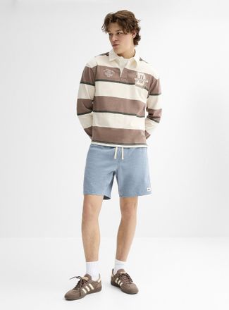 Rhythm Mens Jam textured linen short