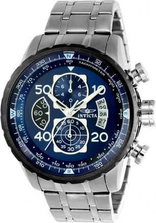 Invicta Aviator Chronograph Blue Dial Mens Watch 22970