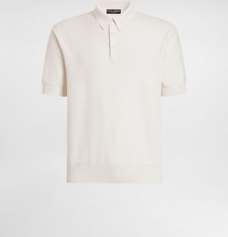 Dolce & Gabbana Polo M/c - Man Sweaters And Cardigans White 44