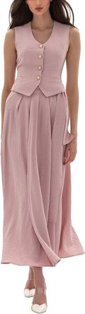 BGL Fashion Bgl Vest & Skirt Set