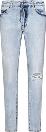 Dsquared2 Cool Guy Jeans - Heren - Slim Fit Jeans - Blauw - L - Katoen - Jeans