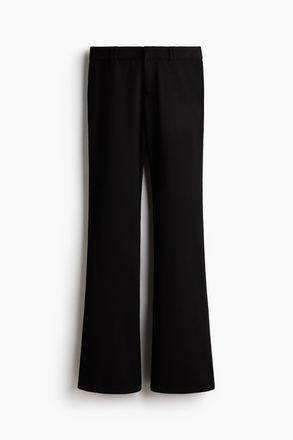 H&M Elegante ausgestellte Hose - Schwarz