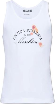 Moschino Hombre, Camisetas, Blanco, Talla: S