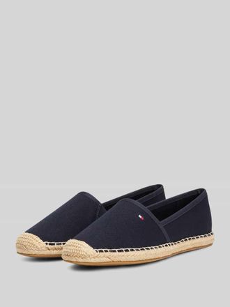 Tommy Hilfiger Espadrilles mit Logo Stitching in Marine, Gr&ouml;&szlig;e 36