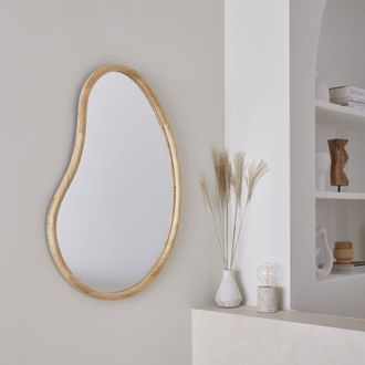 Sweeek Sweeek - Specchio in legno di abete, 95cm