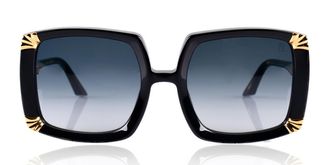 Anna-Karin Karlsson STRAWBERRY MOON Black Womens Sunglasses Black Size 52