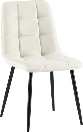 Clp Silla De Comedor Antibes De Tela Crema