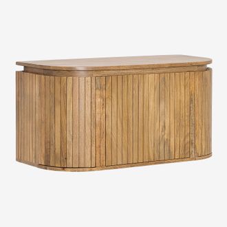 Sklum Sklum - Conjunto De Mueble De Ba&ntilde;o En Madera De Mango Analis