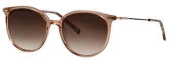 Humphrey's Sonnenbrille HUMPHREY&acute;S EYEWEAR Modell 585345, Herren, beige (sand, grau), leicht transparent, Sonnenbrillen Sonnenbrille, Form Karree/Eckig, Logoschr