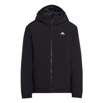 adidas (WMNS) adidas BSC Sturdy Insulated Hooded Jacket Black HT8712