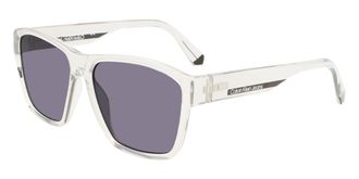 Calvin Klein Jeans CKJ21630S 971 Mens Sunglasses White Size 57