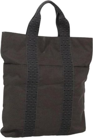 Herm&egrave;s Pre-owned Tote Bags, female, Gray, Size: ONE SIZE Pre-owned Vintage Tote Bag