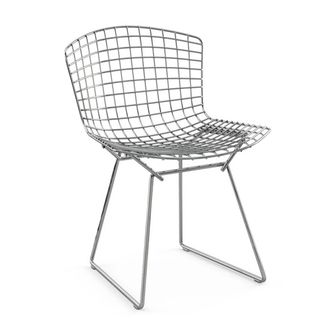 Knoll Knoll - Bertoia Stuhl ohne Polster, Chrom