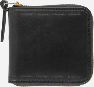 Visvim Leather Bi-Fold Wallet Black
