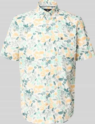 Lerros Modern Fit Freizeithemd mit Button-Down-Kragen in GELB, Gr&ouml;&szlig;e XXXL