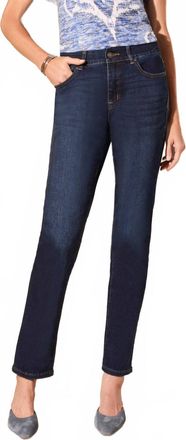 Tribal Sophia Straight Leg Jeans In Deep Ocean