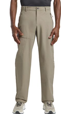 Jack Wolfskin Outdoorhose JACK WOLFSKIN PICO TRAIL PANTS M, Herren, Gr. 48, N-Gr, grau (stone), Obermaterial: 100% Polyester, Hosen Outdoorhose