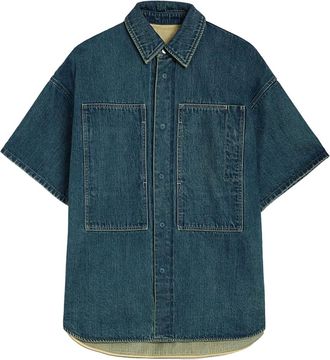 Jil Sander Camicia denim - Blu