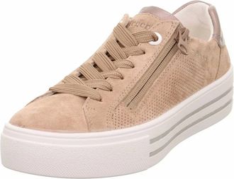 Legero Lima 2.0 Sneaker - Dames - Schoenen - Beige - Maat: 39 1/2 EU Leer