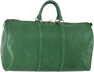 Louis Vuitton Pre-owned Weekend Bags, female, Green, Size: ONE SIZE Pre-owned Weekend Bag