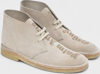 Palm Angels Mens x Clarks Originals Desert Boot Sand - Beige - Size UK 10