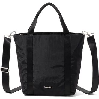 Baggallini Via Crossbody Tote Bag in Black at Nordstrom