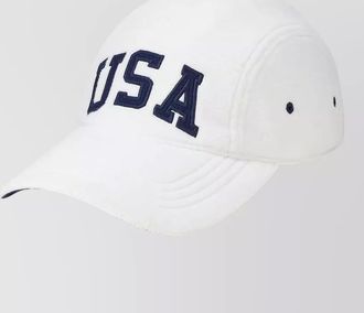 Polo Ralph Lauren textured cap curved brim eyelet vents