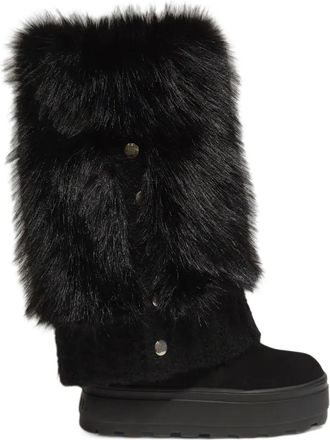 Casadei Stivali in pelliccia sintetica - Nero