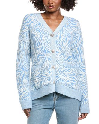 Ramy Brook Jelena Wool, Mohair & Wool-Blend Cardigan