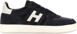 Hogan H-Tv Sneakers - Heren - Sneakers - Blauw - 41 EU - Leer - Schoenen